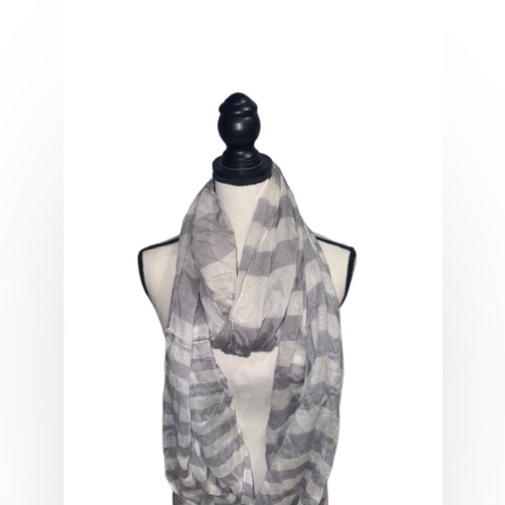 Express Silver and white Scarf